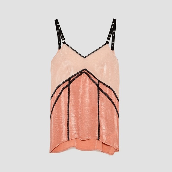 ZARA Combined Camisole Top - Picture 5 of 8